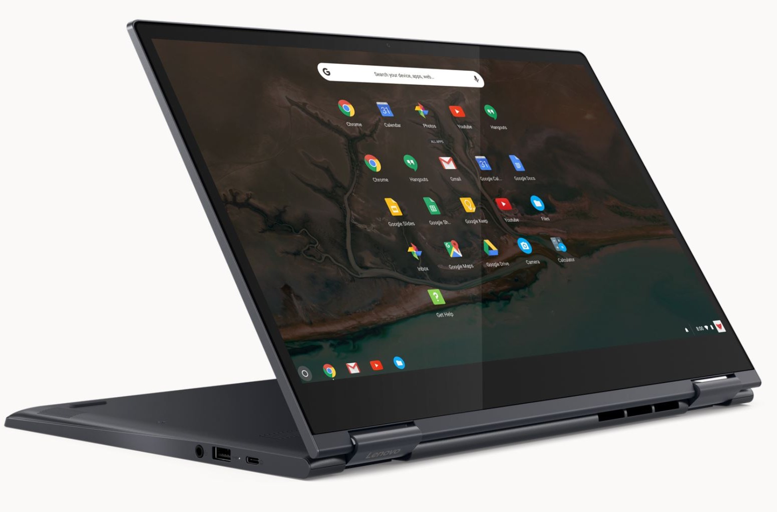 Chromebook Yoga de Lenovo. Chromebook Yoga de Lenovo.