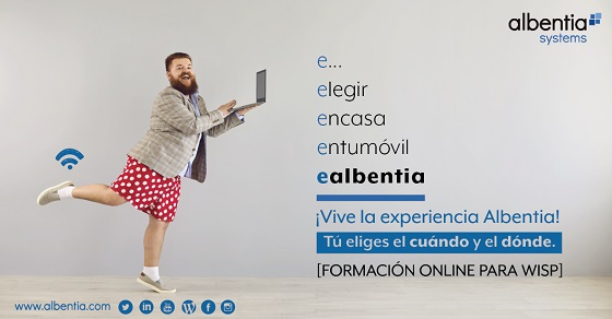 eAlbentia, formación online para operadores inalámbricos. eAlbentia, formación online para operadores inalámbricos.