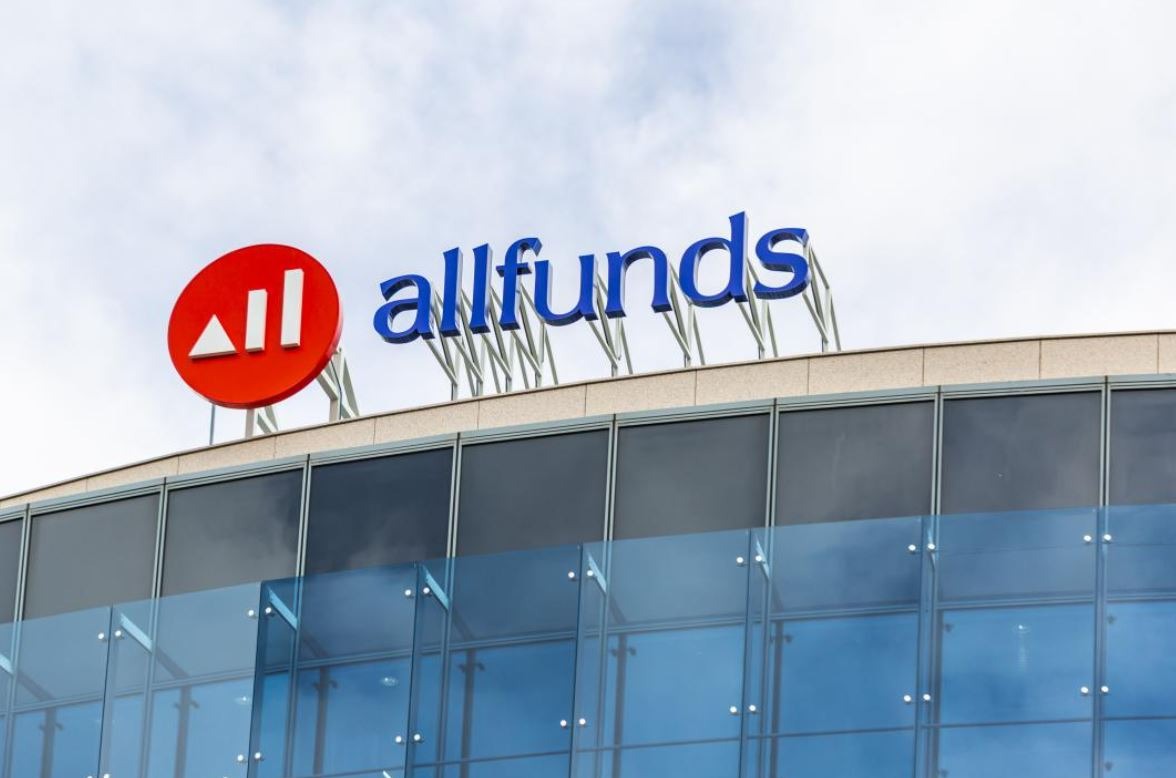 Logo del Allfunds Bank. Logo del Allfunds Bank.