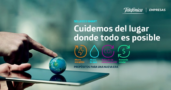 Digitalización y teletrabajo, grandes aliados medioambientales de Telefónica. Digitalización y teletrabajo, grandes aliados medioambientales de Telefónica.