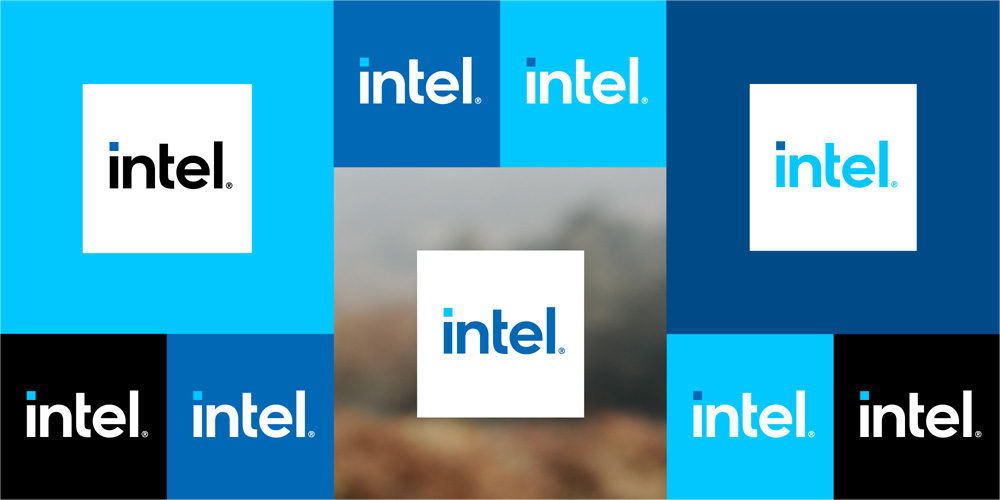 Nuevo logo de Intel. Nuevo logo de Intel.