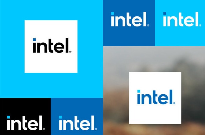 Nuevo logo de Intel. Nuevo logo de Intel.
