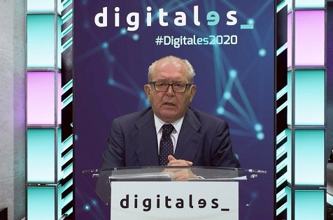 Eduardo Serra, presidente de DigitalES durante el Summit 2020. 