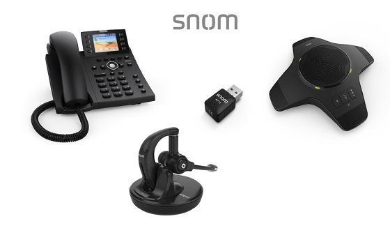 Equipos de comunicaciones de Snom. Equipos de comunicaciones de Snom.