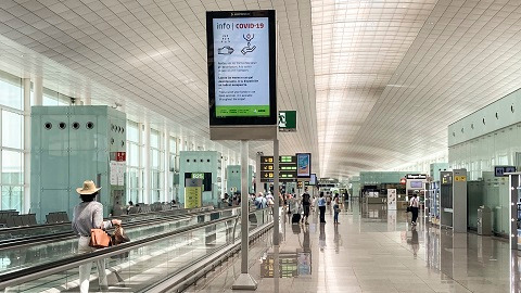 Aeropuerto Josep Tarradellas Barcelona - El Prat. Aeropuerto Josep Tarradellas Barcelona - El Prat.
