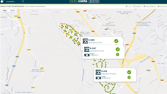 App desarrollada para monitorizar la red de suministro y el consumo de agua en Monte Alina (Pozuelo de Alarcón). App desarrollada para monitorizar la red de suministro y el consumo de agua en Monte Alina (Pozuelo de Alarcón).