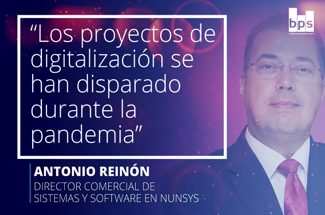 Antonio Reinón, director comercial de Nunsys Antonio Reinón, director comercial de Nunsys