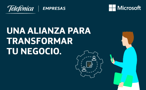 Telefónica amplía su acuerdo con Microsoft. Telefónica amplía su acuerdo con Microsoft.