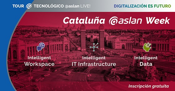 Digitalización es futuro: en octubre llega la Cataluña @aslan Week. Digitalización es futuro: en octubre llega la Cataluña @aslan Week.
