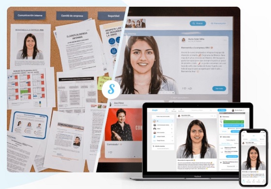 Steeple se presenta en España con su herramienta de comunicación. Steeple se presenta en España con su herramienta de comunicación.