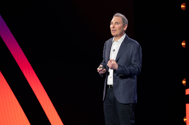 Andy Jassy, en un evento reciente de Amazon Web Services. Andy Jassy, en un evento reciente de Amazon Web Services.