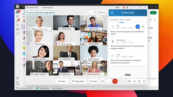 Slido, compañía especializada en interacción de audiencias. Slido, compañía especializada en interacción de audiencias.
