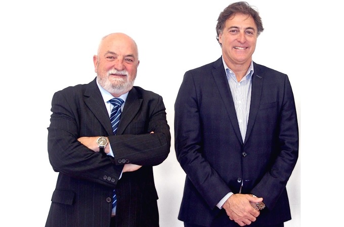 Enrike Rico, CEO de Deusto Sistemas, y Josep Benito, CEO de Seidor