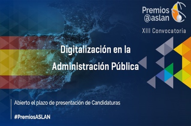 Abierta la XIII Convocatoria de Premios Digitalización en las Administraciones Públicas.