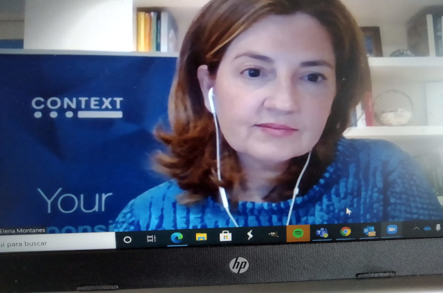 Elena Montañés, country director de Context en España Elena Montañés, country director de Context en España