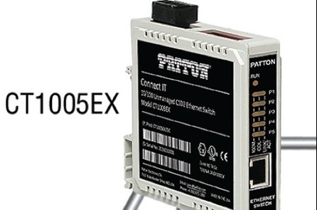 Patton CT1005EX: nuevo switch Ethernet para entornos industriales.