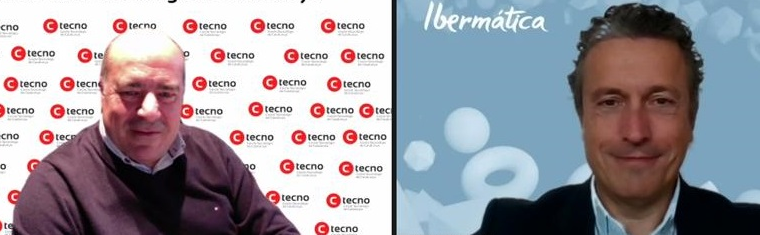 Francesc Bert, responsable de empresas de CTecno, y Juan Ignacio Sanz, director general y consejero delegado de Ibermática.