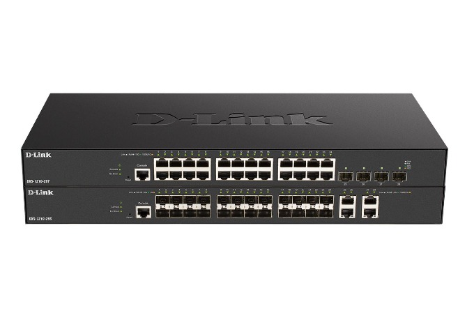 Switches 10 Gigabit Smart Managed D-Link DXS-1210-28S y DXS-1210-28T. Switches 10 Gigabit Smart Managed D-Link DXS-1210-28S y DXS-1210-28T.